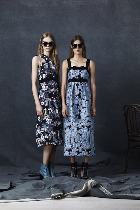 Erdem Pre-Spring 2016 collection - floral  fairytale