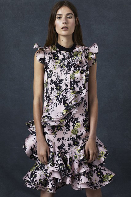 Erdem Pre-Spring 2016 collection - floral fairytale