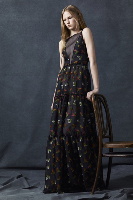 Erdem Pre-Spring 2016 collection - floral  fairytale