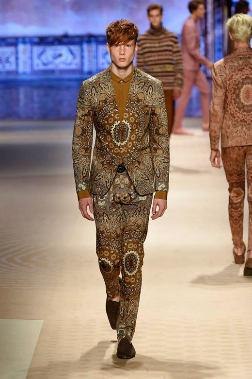 Menswear: Etro Spring-Summer 2016 collection