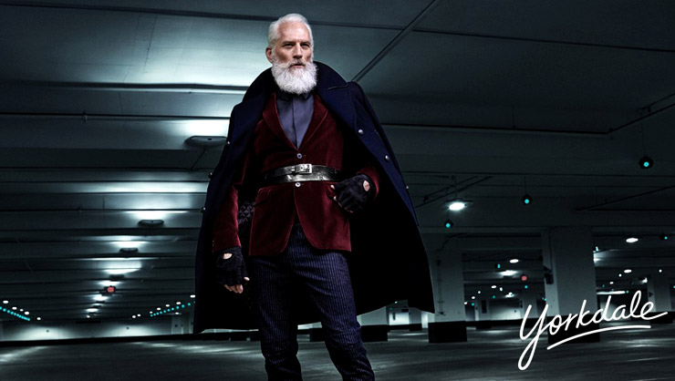 Toronto's Fashion Santa in a charity Christmas initiative