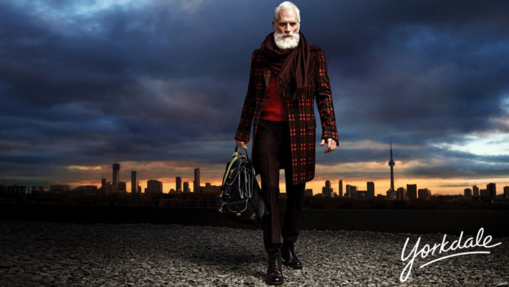 Toronto's Fashion Santa in a charity Christmas initiative