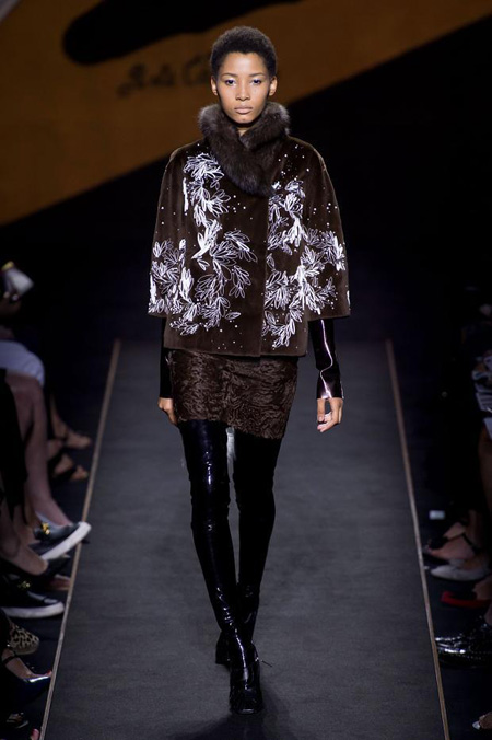 Silver Moon by Fendi Autumn/Winter 2015-2016 Haute Couture collection