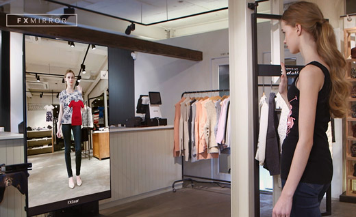 Fitting room concept innovating fashion retail stores : DesignWanted