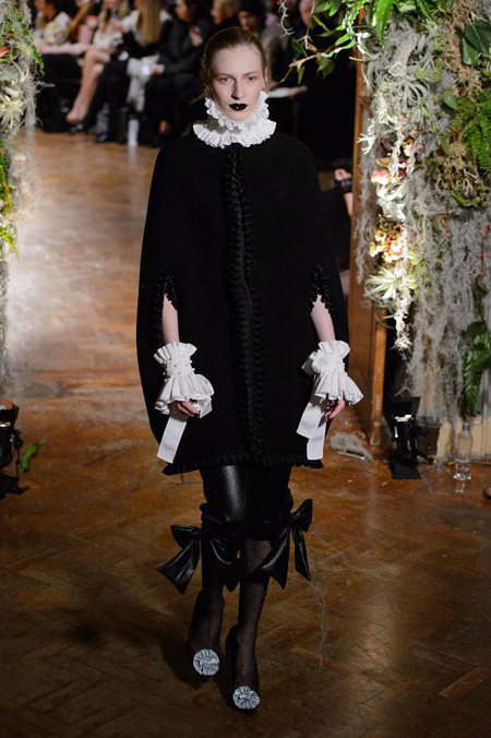 Giles presented Autumn/Winter 2015 during London Fashion Week