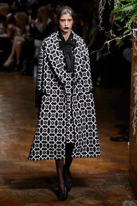 Giles presented Autumn/Winter 2015 during London Fashion Week