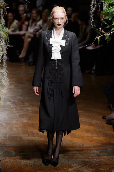 Giles presented Autumn/Winter 2015 during London Fashion Week