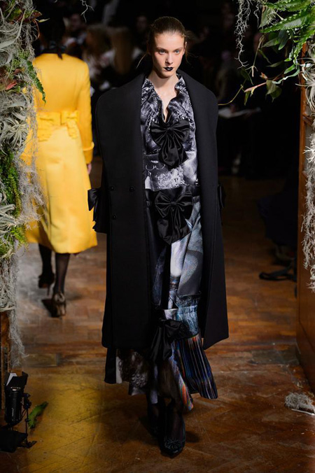 Giles presented Autumn/Winter 2015 during London Fashion Week