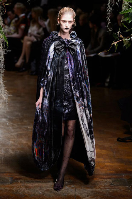 Giles presented Autumn/Winter 2015 during London Fashion Week