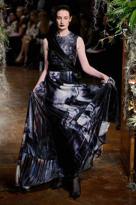 Giles presented Autumn/Winter 2015 during London Fashion Week