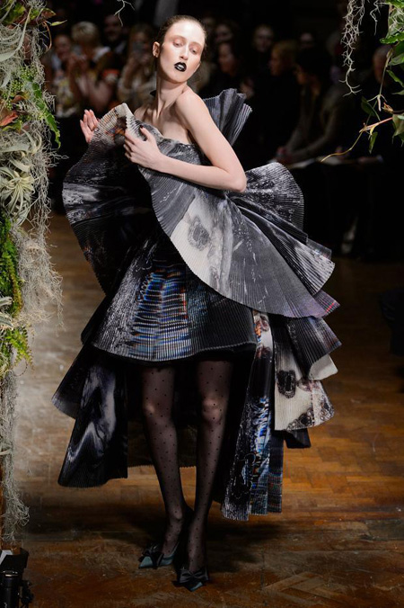 Giles presented Autumn/Winter 2015 during London Fashion Week