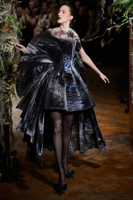 Giles presented Autumn/Winter 2015 during London Fashion Week