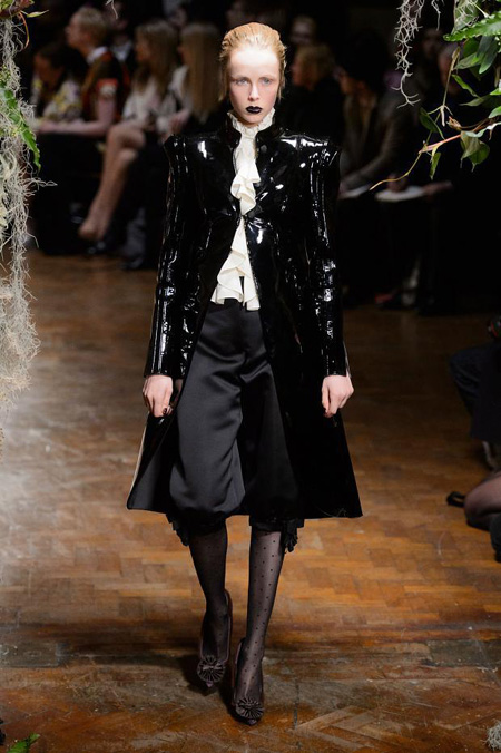 Giles presented Autumn/Winter 2015 during London Fashion Week