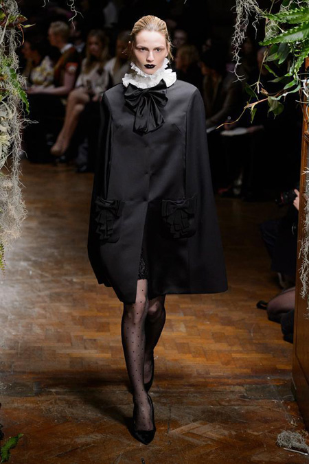 Giles presented Autumn/Winter 2015 during London Fashion Week