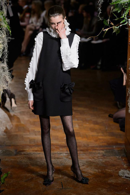 Giles presented Autumn/Winter 2015 during London Fashion Week