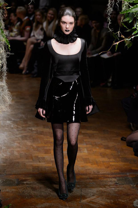 Giles presented Autumn/Winter 2015 during London Fashion Week