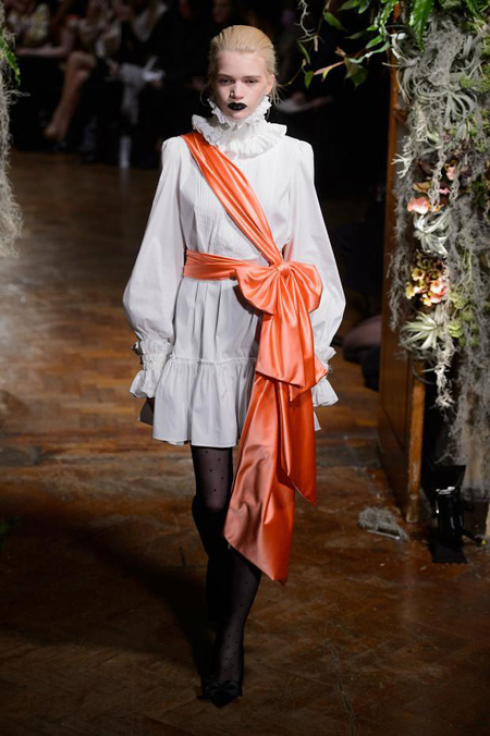 Giles presented Autumn/Winter 2015 during London Fashion Week