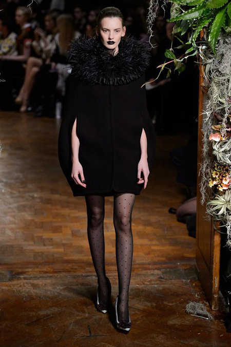 Giles presented Autumn/Winter 2015 during London Fashion Week