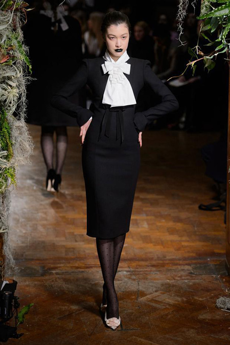 Giles presented Autumn/Winter 2015 during London Fashion Week