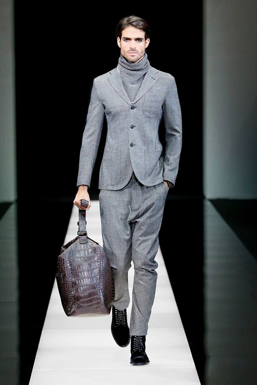 Giorgio Armani Fall-Winter 2015/2016 menswear collection