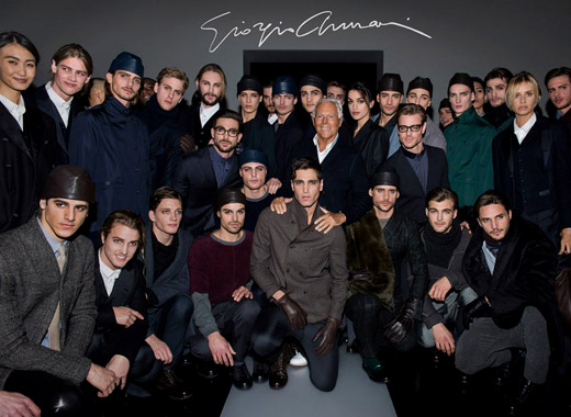 Giorgio Armani Fall-Winter 2015/2016 menswear collection