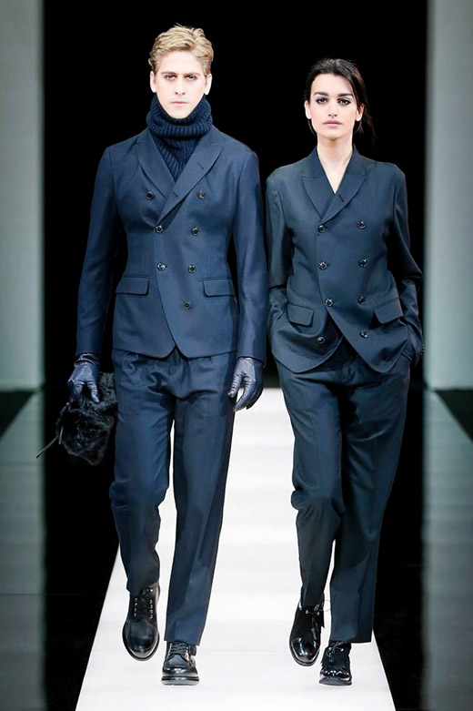 Giorgio Armani Fall-Winter 2015/2016 menswear collection