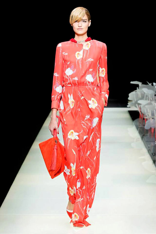 Giorgio Armani Spring-Summer 2016 womenswear collection