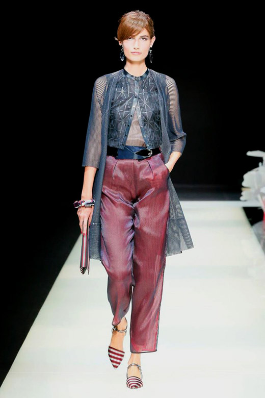 Giorgio Armani Spring-Summer 2016 womenswear collection