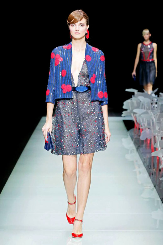 Giorgio Armani Spring-Summer 2016 womenswear collection