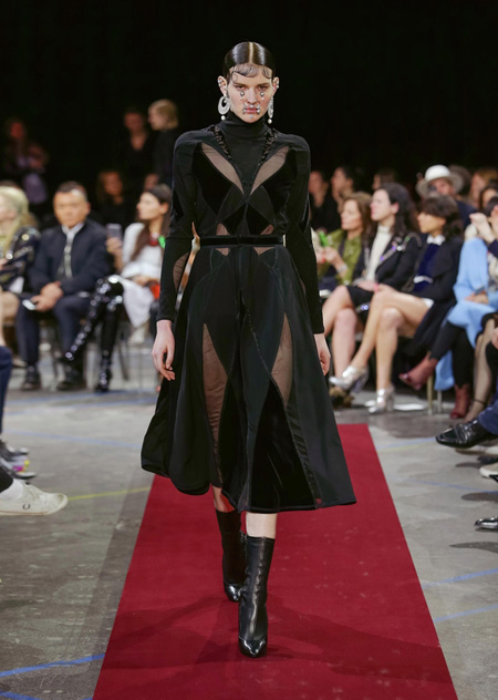 Givenchy presented Autumn/Winter 2015 during Paris Fashion Week