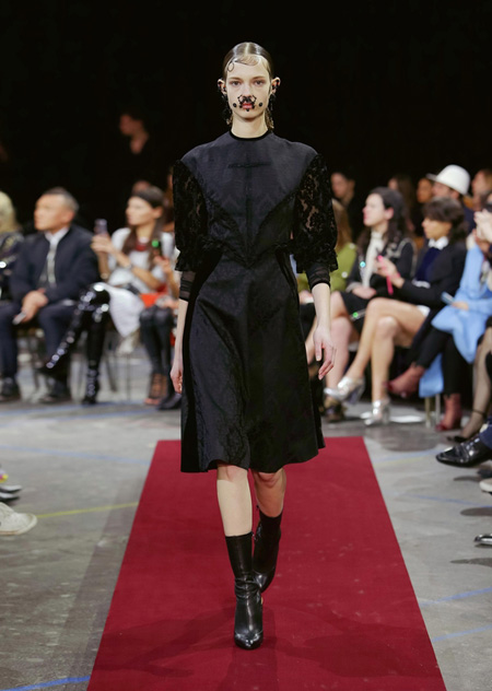 Givenchy presented Autumn/Winter 2015 during Paris Fashion Week