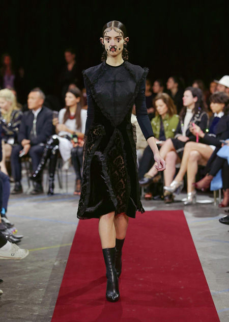 Givenchy presented Autumn/Winter 2015 during Paris Fashion Week