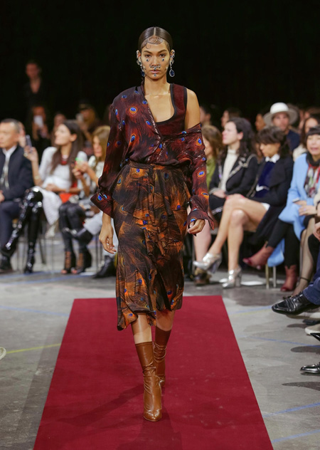 Givenchy presented Autumn/Winter 2015 during Paris Fashion Week