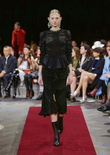 Givenchy presented Autumn/Winter 2015 during Paris Fashion Week