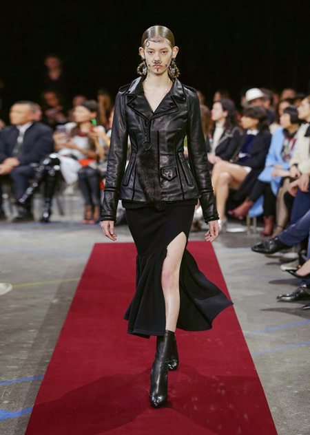 Givenchy presented Autumn/Winter 2015 during Paris Fashion Week