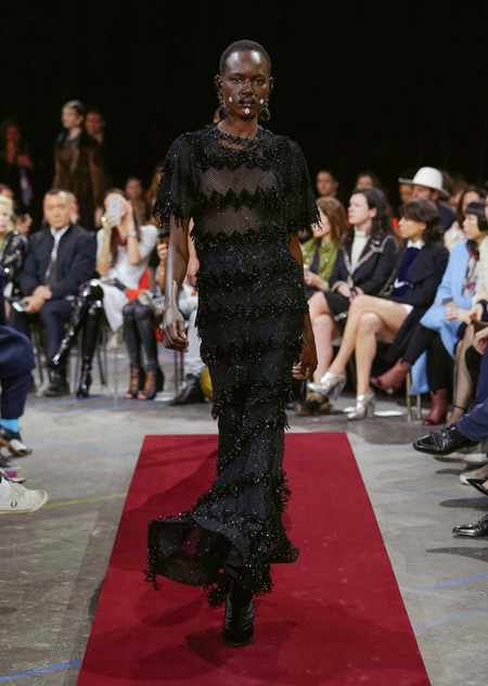 Givenchy presented Autumn/Winter 2015 during Paris Fashion Week