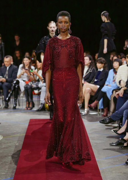 Givenchy presented Autumn/Winter 2015 during Paris Fashion Week