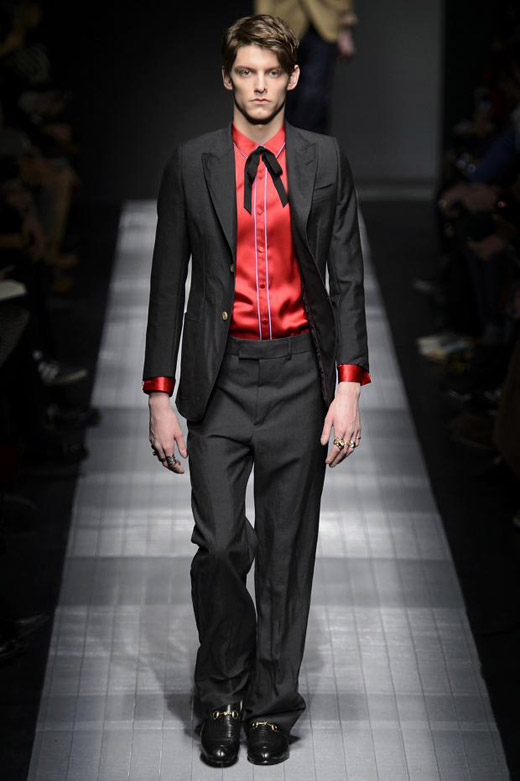 gucci mens suit