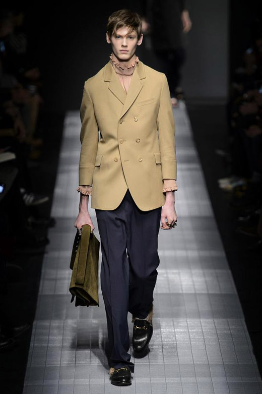 Men's fashion: Gucci Fall-Winter 2015/2016 collection