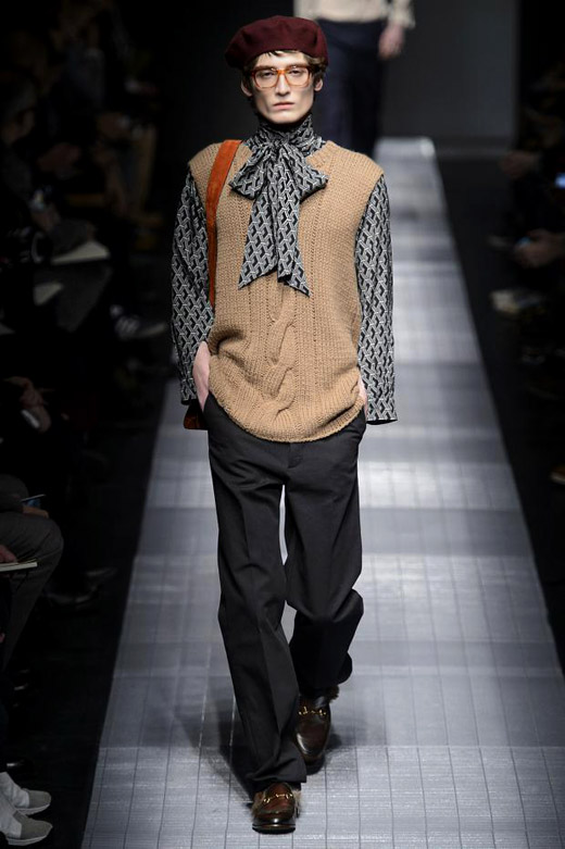 Men's fashion: Gucci Fall-Winter 2015/2016 collection