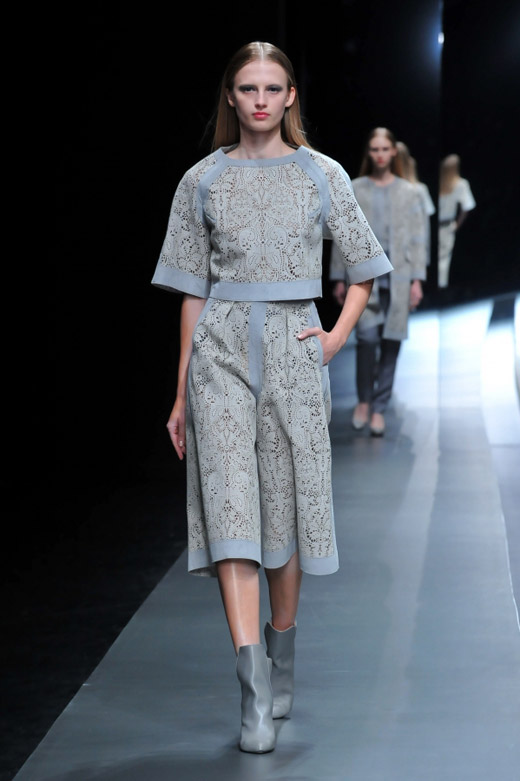 HANAE MORI by Yu Amatsu Fall-Winter 2015/2016 collection at MBFW Tokyo