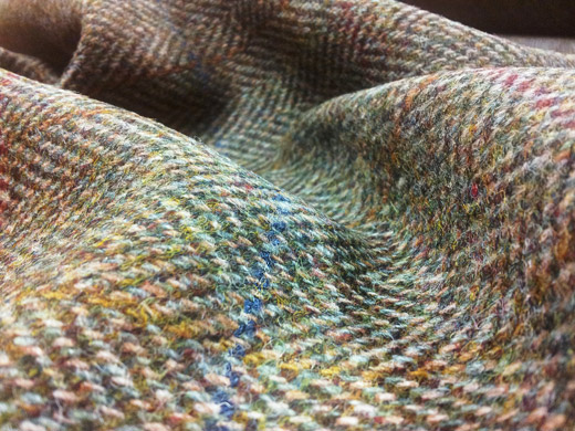 Harris Tweed fabrics - Woven by hand in the Western Isles of Scotland