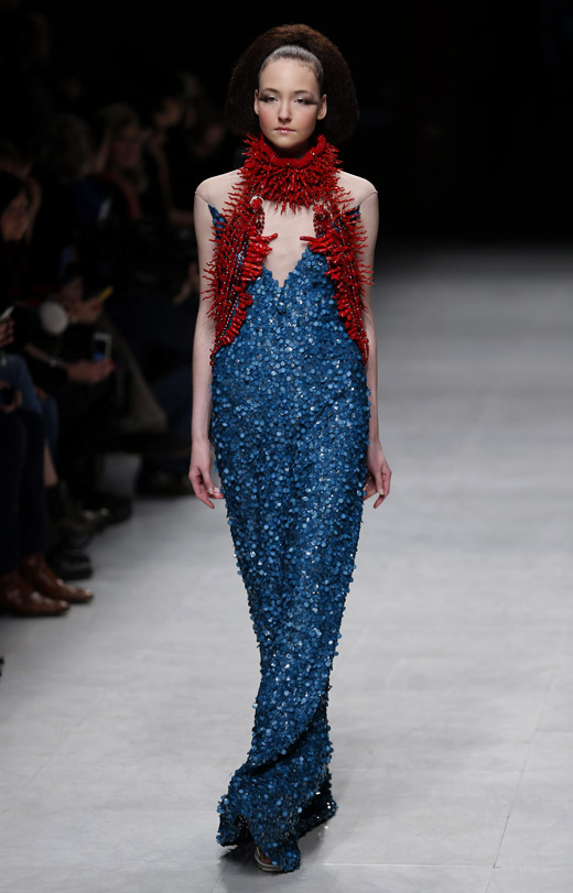 Julien Fournié Spring-Summer 2015 Haute Couture collection at Paris Fashion Week