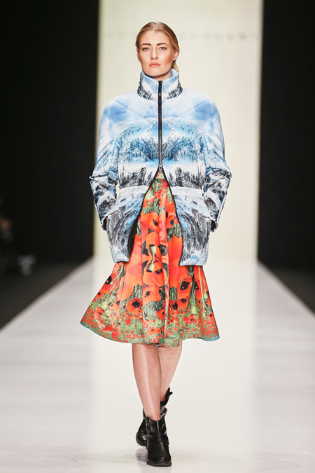 Kamila Kurbani presented Fall/Winter 2015-2016 at Mercedes-Benz Fashion Week Russia