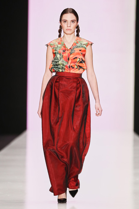 Kamila Kurbani presented Fall/Winter 2015-2016 at Mercedes-Benz Fashion Week Russia