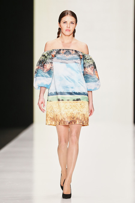 Kamila Kurbani presented Fall/Winter 2015-2016 at Mercedes-Benz Fashion Week Russia