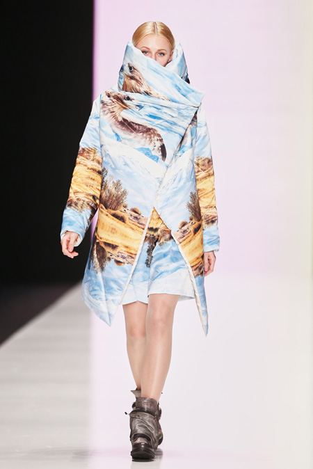 Kamila Kurbani presented Fall/Winter 2015-2016 at Mercedes-Benz Fashion Week Russia