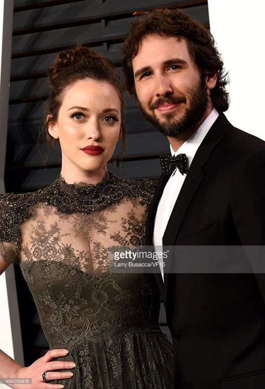 Kat Dennings steps out in Gemy Maalouf to the 2015 Vanity Fair Oscar party