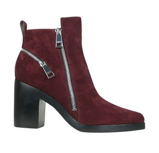 Wine red - the new shoes color