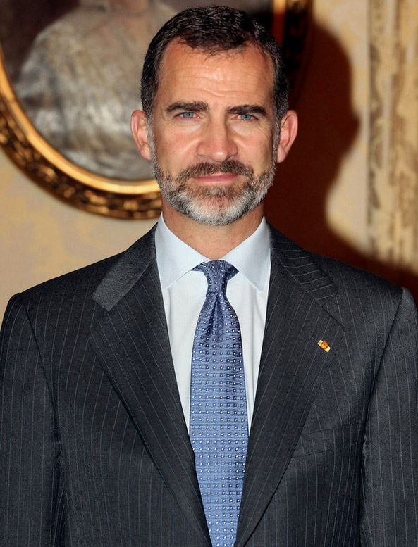 King Felipe VI of Spain is the winner in Most Stylish Men 2015 - Category Politics 